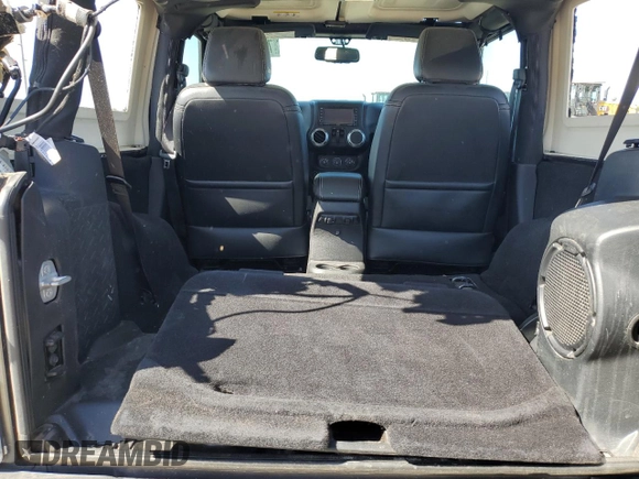 2014 Jeep Wrangler Rubicon with VIN 1C4BJWCG1EL168575, listed as a Copart auction lot 75095814 with 65,770 mi miles and Salvage title. Bid and sale history available at DreamBid. Image 10.