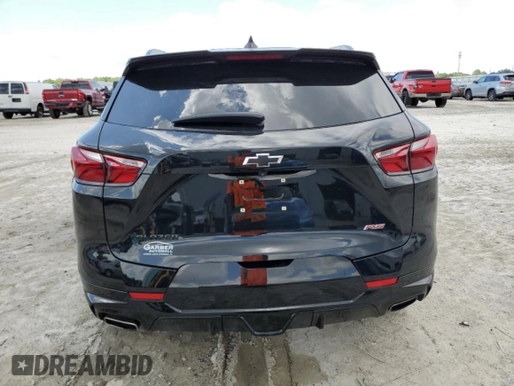 2022 Chevrolet Blazer RS z VIN 3GNKBERS9NS214805, wystawiony jako Copart lot #58304495 z przebiegiem Nie podano mil oraz Nie do naprawy • Non repairable. Historia ofert i sprzedaży dostępna na DreamBid. Obrazek 6.