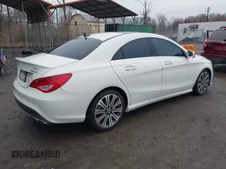 2018 Mercedes-Benz CLA 250 with VIN WDDSJ4GB9JN595199, listed as a IAAI auction lot 41532648 with 58,581 mi miles and . Bid and sale history available at DreamBid. Image 4.