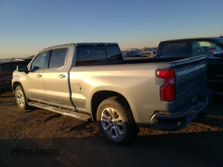 2024 Chevrolet Silverado 1500 LTZ with VIN 1GCUDGE8XRZ155256, listed as a Copart auction lot 79850884 with 33,328 mi miles and Salvage Title. Bid and sale history available at DreamBid. Image 2.