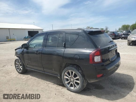 2016 Jeep Compass Sport SE with VIN 1C4NJCBA8GD649929, listed as a Copart auction lot 55960165 with 109,601 mi miles and Salvage title. Bid and sale history available at DreamBid. Image 2.