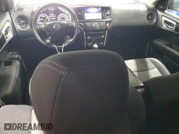 2020 Nissan Pathfinder S with VIN 5N1DR2AM2LC649334, listed as a Copart auction lot 53488155 with 120,617 mi miles and Clean title. Bid and sale history available at DreamBid. Image 8.