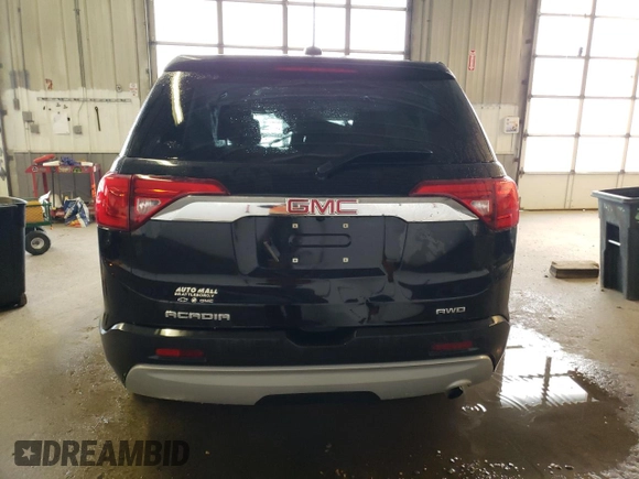 2018 GMC Acadia SLE with VIN 1GKKNRLA4JZ224361, listed as a Copart auction lot 46651134 with Not provided miles and Salvage title. Bid and sale history available at DreamBid. Image 6.