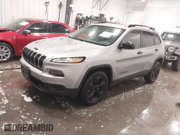 2017 Jeep Cherokee Sport with VIN 1C4PJMAB6HW557359, listed as a IAAI auction lot 41793093 with 194,400 mi miles. Bid and sale history available at carsss.com. Image 22.