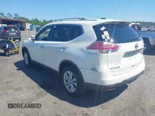 2015 Nissan Rogue S with VIN KNMAT2MV8FP529757, listed as a IAAI auction lot 42026705 with 165,693 mi miles. Bid and sale history available at carsss.com. Image 3.