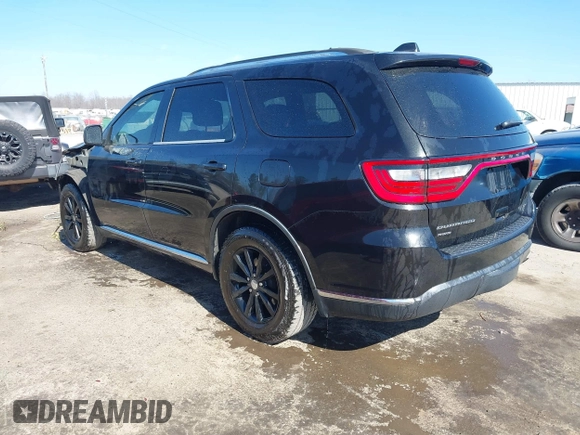 2015 Dodge Durango SXT with VIN 1C4RDJAG3FC695918, listed as a IAAI auction lot 41715629 with 143,460 mi miles and . Bid and sale history available at DreamBid. Image 3.