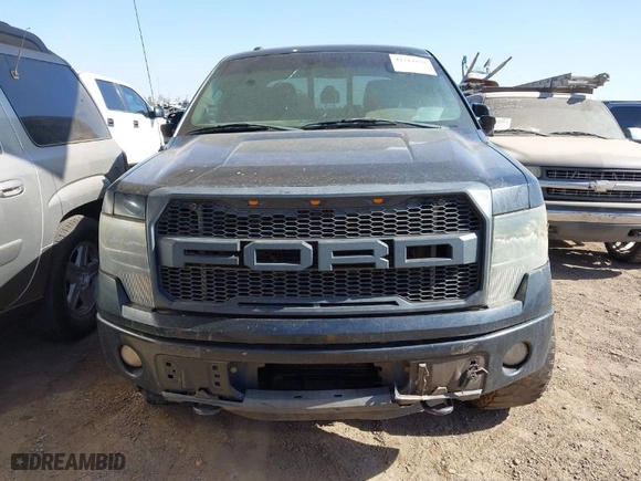 2013 Ford F-150 XL with VIN 1FTFW1ET8DFC58044, listed as a IAAI auction lot 41711838 with 161,152 mi miles. Bid and sale history available at carsss.com. Image 6.