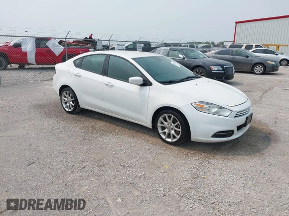 2013 Dodge Dart SXT with VIN 1C3CDFBA7DD270792, listed as a IAAI auction lot 42386977 with 204,715 mi miles and . Bid and sale history available at DreamBid. Image 1.