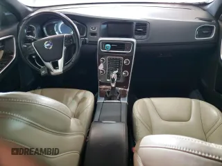 2015 Volvo S60 T6 Drive-E with VIN YV149MFK2F1341338, listed as a Copart auction lot 46083085 with 97,766 mi miles and Salvage Title. Bid and sale history available at carsss.com. Image 8.