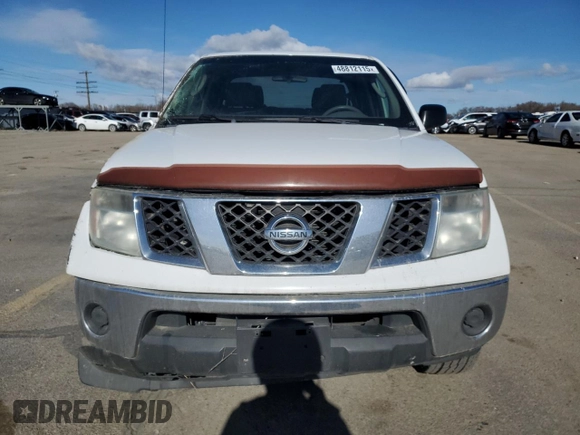 2007 Nissan Frontier SE with VIN 1N6AD09W47C404666, listed as a Copart auction lot 48812115 with 208,063 mi miles and Salvage title. Bid and sale history available at DreamBid. Image 5.