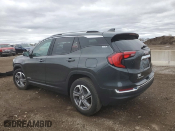 2021 GMC Terrain SLT with VIN 3GKALVEV6ML353109, listed as a Copart auction lot 53830105 with 30,187 mi miles and Salvage title. Bid and sale history available at DreamBid. Image 2.
