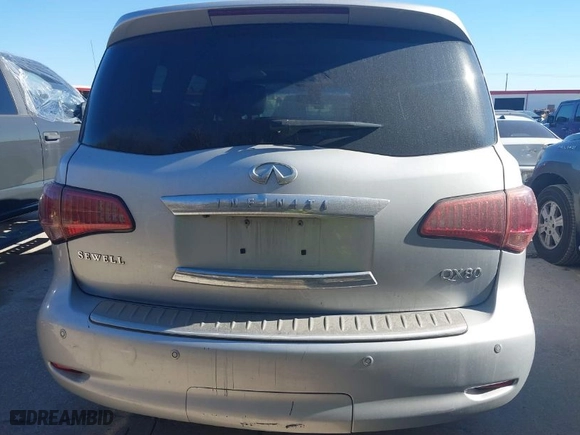 2014 Infiniti QX80 with VIN JN8AZ2NE0E9062158, listed as a IAAI auction lot 41667272 with NaN miles. Bid and sale history available at carsss.com. Image 16.