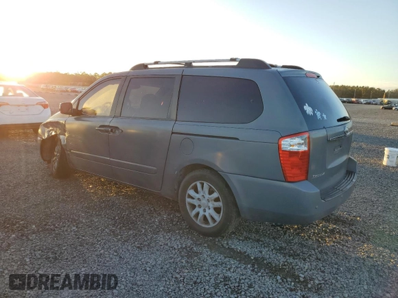 2006 Kia Sedona LX with VIN KNDMB233866017731, listed as a Copart auction lot 73367794 with 144,947 mi miles and Salvage Title. Bid and sale history available at carsss.com. Image 2.