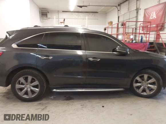 2014 Acura MDX Advance with VIN 5FRYD4H83EB047748, listed as a IAAI auction lot 41112451 with 126,791 mi miles and . Bid and sale history available at carsss.com. Image 12.