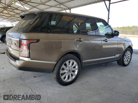 2013 Land Rover Range Rover HSE with VIN SALGS2DF9DA105504, listed as a Copart auction lot 48375135 with 196,931 mi miles and Salvage title. Bid and sale history available at DreamBid. Image 3.
