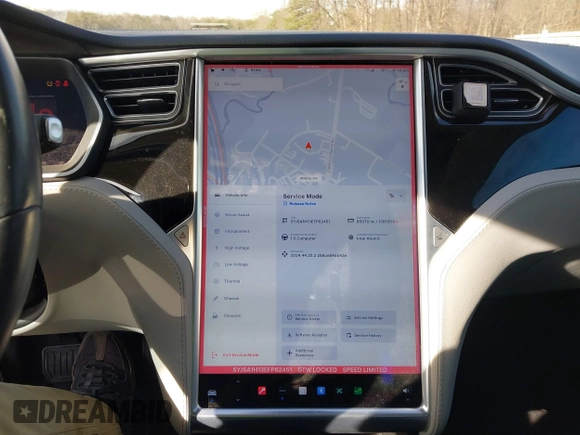 2014 Tesla Model S 60 with VIN 5YJSA1H13EFP62451, listed as a IAAI auction lot 41639068 with 88,000 mi miles and . Bid and sale history available at DreamBid. Image 18.