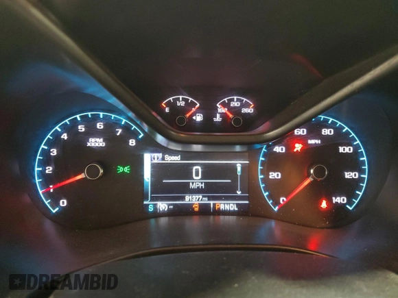 2017 Chevrolet Colorado 4WD LT с VIN 1GCGTCEN7H1170471, выставлен на аукционе Copart как лот 56886145 с пробегом 91 377 миль миль и Списание • Salvage title. История ставок и продаж доступна на DreamBid. Изображение 9.