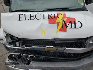 2022 Chevrolet Express Cargo with VIN 1GCWGAFP1N1177920, listed as a Copart auction lot 55304995 with 42,656 mi miles and Salvage title. Bid and sale history available at DreamBid. Image 12.