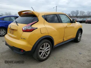 2015 Nissan Juke SL with VIN JN8AF5MV0FT554088, listed as a Copart auction lot 47786505 with 141,723 mi miles and Salvage title. Bid and sale history available at DreamBid. Image 3.