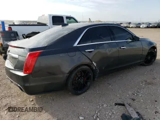 2017 Cadillac CTS Luxury AWD with VIN 1G6AX5SS3H0159377, listed as a Copart auction lot 71490094 with 112,287 mi miles and Salvage Title. Bid and sale history available at DreamBid. Image 3.