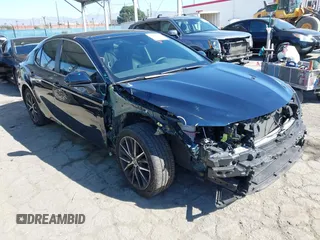 2021 Toyota Camry SE Nightshade with VIN 4T1G11AK6MU526029, listed as a IAAI auction lot 41626272 with 82,987 mi miles and . Bid and sale history available at DreamBid. Image 1.