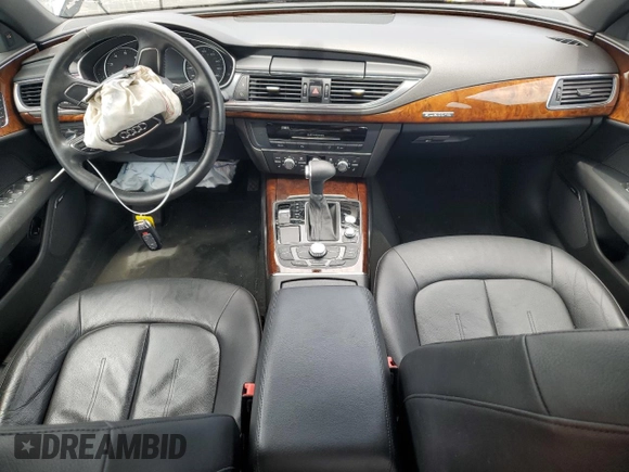 2014 Audi A7 Premium Plus with VIN WAUWGAFC4EN080245, listed as a Copart auction lot 59689315 with Not provided miles and Non repairable. Bid and sale history available at DreamBid. Image 8.