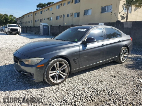 2013 BMW 3 Series 328i xDrive with VIN WBA3B5G53DNS00592, listed as a Copart auction lot 41590265 with 125,524 mi miles and Salvage Title. Bid and sale history available at carsss.com. Image 1.
