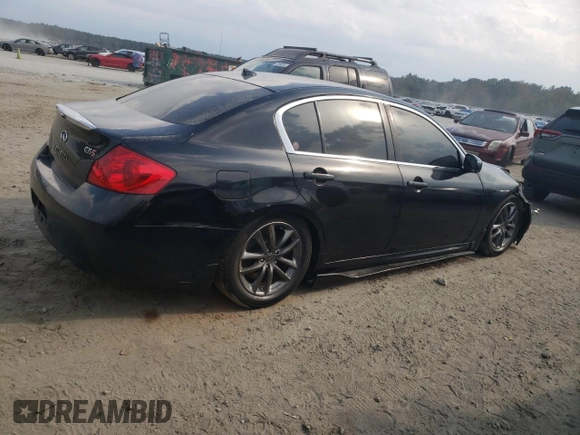 2007 Infiniti G35 Journey with VIN JNKBV61E77M721070, listed as a Copart auction lot 73104124 with 227,742 mi miles and Salvage Title. Bid and sale history available at DreamBid. Image 3.