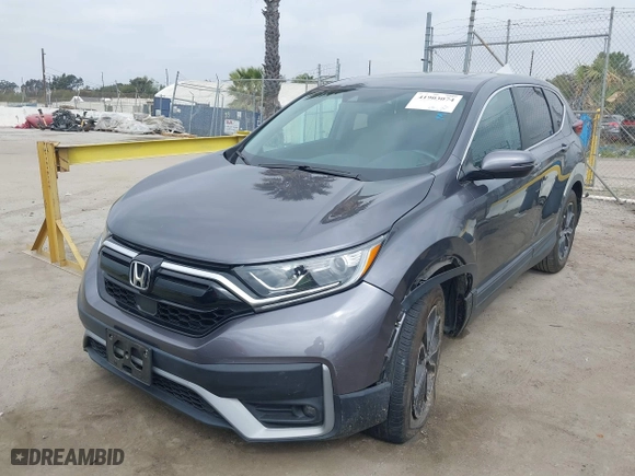 2022 Honda CR-V EX-L with VIN 2HKRW1H88NH400386, listed as a IAAI auction lot 41903074 with 28,080 mi miles. Bid and sale history available at carsss.com. Image 18.