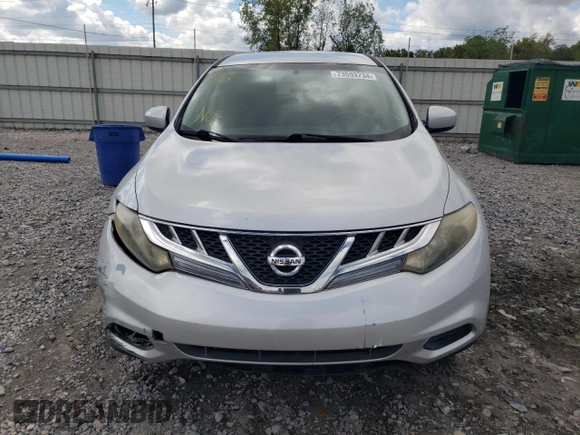 2013 Nissan Murano S with VIN JN8AZ1MU0DW211042, listed as a Copart auction lot 73593734 with 111,107 mi miles and Salvage Title. Bid and sale history available at carsss.com. Image 5.