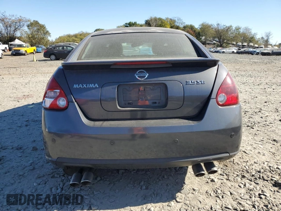 2007 Nissan Maxima 3.5 SE with VIN 1N4BA41E77C831517, listed as a Copart auction lot 77130864 with 129,298 mi miles and Salvage Title. Bid and sale history available at carsss.com. Image 6.
