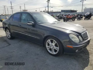 2004 Mercedes-Benz E-Class 5.0L with VIN WDBUF70JX4A500358, listed as a Copart auction lot 45217135 with 0 mi miles and Salvage Title. Bid and sale history available at carsss.com. Image 4.
