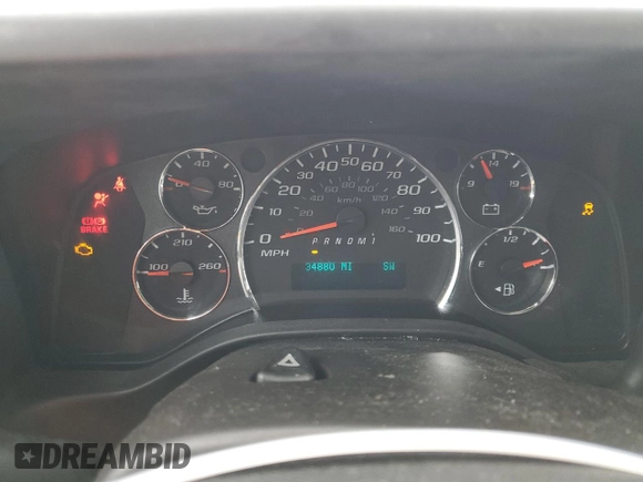 2016 Chevrolet Express Cargo with VIN 1GCWGAFFXG1170085, listed as a Copart auction lot 44425025 with 34,880 mi miles and Salvage title. Bid and sale history available at DreamBid. Image 9.