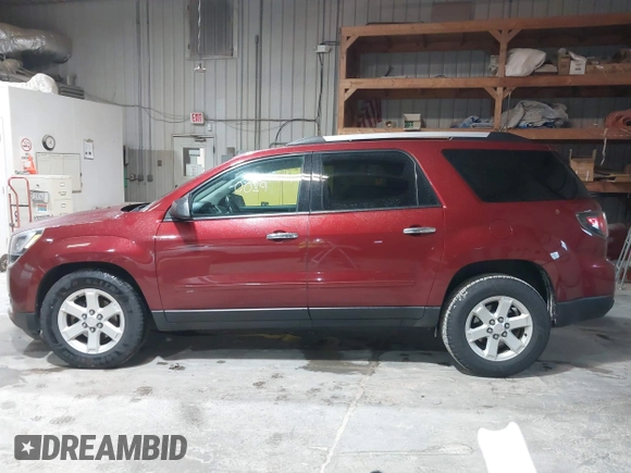 2015 GMC Acadia SLE with VIN 1GKKVPKD3FJ221229, listed as a IAAI auction lot 42070029 with 172,834 mi miles. Bid and sale history available at carsss.com. Image 14.