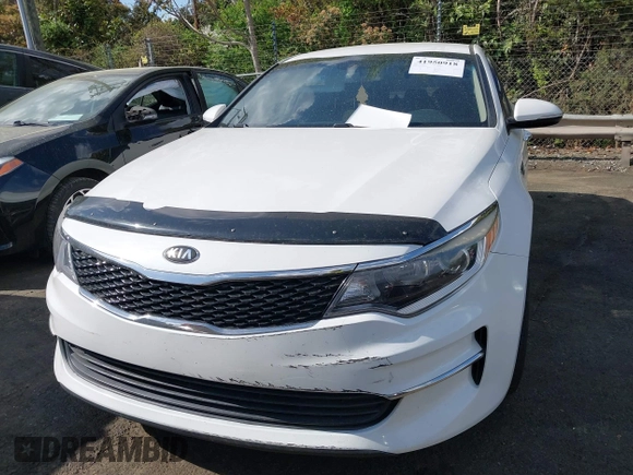 2016 Kia Optima LX with VIN KNAGT4L37G5074853, listed as a IAAI auction lot 41950918 with 151,111 mi miles. Bid and sale history available at carsss.com. Image 12.