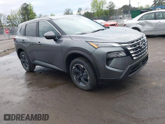 2025 Nissan Rogue SV with VIN 5N1BT3BA6SC817137, listed as a IAAI auction lot 42028063 with 3,742 mi miles and . Bid and sale history available at DreamBid. Image 1.