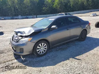 2012 Toyota Corolla L z VIN 5YFBU4EE1CP024567, wystawiony jako Copart lot #57785875 z przebiegiem 129 367 mil mil oraz Szkoda całkowita • Salvage title. Historia ofert i sprzedaży dostępna na DreamBid. Obrazek 1.