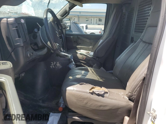 2017 Chevrolet Express Cargo with VIN 1GCWGAFF9H1342804, listed as a Copart auction lot 65821995 with 199,140 mi miles and Salvage title. Bid and sale history available at DreamBid. Image 14.