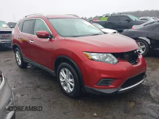 2014 Nissan Rogue SV with VIN 5N1AT2MV4EC750368, listed as a IAAI auction lot 41555157 with 197,315 mi miles. Bid and sale history available at carsss.com. Image 1.