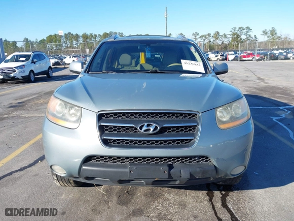 2009 Hyundai Santa Fe SE with VIN 5NMSH13E09H259020, listed as a IAAI auction lot 41236834 with 180,776 mi miles. Bid and sale history available at carsss.com. Image 12.