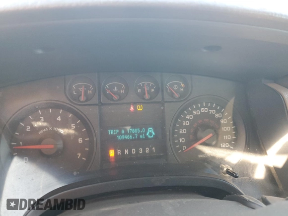 2009 Ford F-150 XL with VIN 1FTPF12V19KC06084, listed as a Copart auction lot 79730654 with 109,466 mi miles and Clean Title. Bid and sale history available at carsss.com. Image 9.