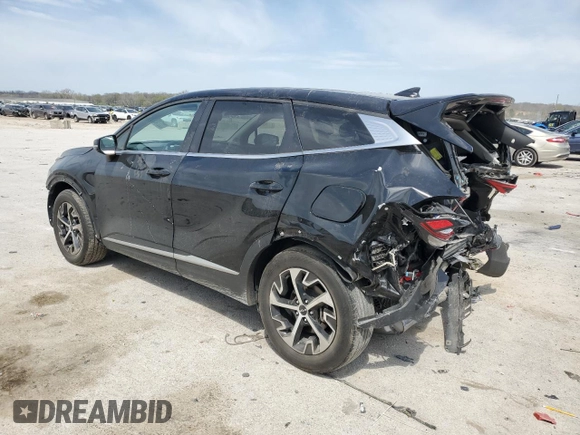 2023 Kia Sportage EX with VIN 5XYK33AF5PG037408, listed as a Copart auction lot 52207405 with 41,273 mi miles and Salvage Title. Bid and sale history available at DreamBid. Image 2.