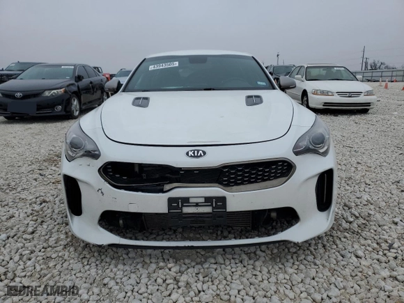2021 Kia Stinger GT-Line with VIN KNAE15LA1M6094961, listed as a Copart auction lot 43943505 with 79,989 mi miles and Salvage Title. Bid and sale history available at carsss.com. Image 5.