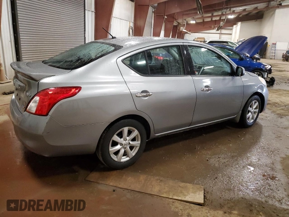 2014 Nissan Versa S Plus with VIN 3N1CN7AP9EL828452, listed as a Copart auction lot 51077375 with 105,619 mi miles and Clean Title. Bid and sale history available at carsss.com. Image 3.