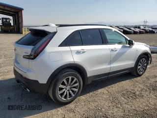 2021 Cadillac XT4 AWD Sport with VIN 1GYFZFR43MF032608, listed as a Copart auction lot 74906524 with 55,751 mi miles and Salvage title. Bid and sale history available at DreamBid. Image 3.