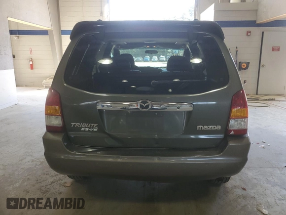 2002 Mazda Tribute LX with VIN 4F2YU09142KM39082, listed as a Copart auction lot 49973375 with 128,002 mi miles and Clean Title. Bid and sale history available at carsss.com. Image 6.