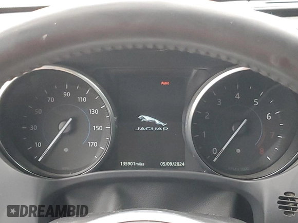 2018 Jaguar F-Pace 35t Prestige with VIN SADCK2EV0JA245372, listed as a Copart auction lot 54076744 with 135,901 mi miles and Salvage title. Bid and sale history available at DreamBid. Image 9.
