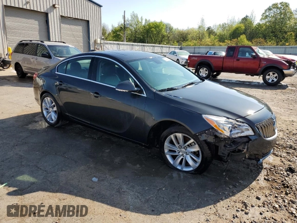 2015 Buick Regal Premium I with VIN 2G4GN5EX2F9121206, listed as a Copart auction lot 52399445 with 112,747 mi miles and Salvage Title. Bid and sale history available at carsss.com. Image 4.