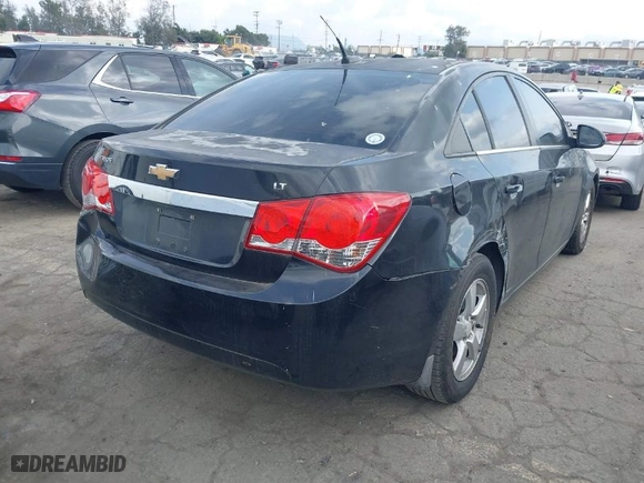 2011 Chevrolet Cruze LT w/1LT with VIN 1G1PF5S98B7239434, listed as a IAAI auction lot 41936779 with 217,045 mi miles. Bid and sale history available at carsss.com. Image 4.