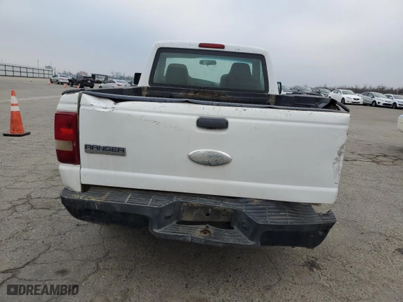 2007 Ford Ranger XL with VIN 1FTYR10DX7PA33767, listed as a Copart auction lot 86562704 with 0 mi miles and Non Repairable. Bid and sale history available at carsss.com. Image 6.